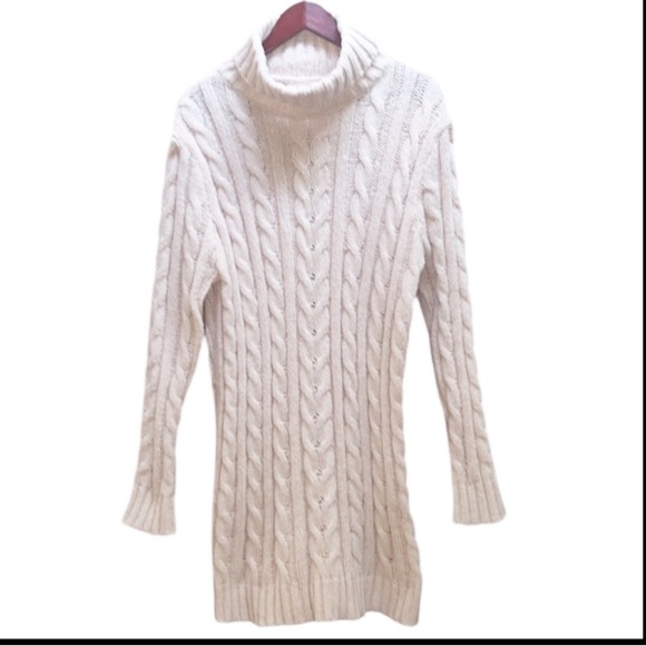 SHEIN Cable Knit Dress/Tunic Turtleneck Size XL - Picture 9 of 9